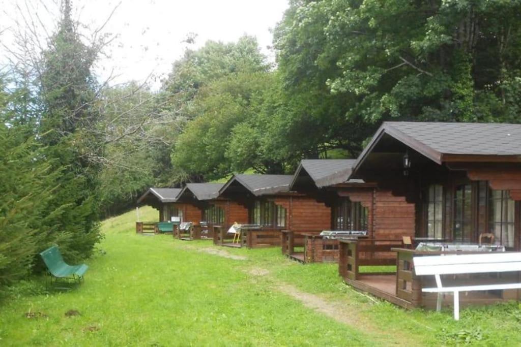 "Le Maloya" Chalets Independants -Chambre Balneo - Relais Motards Lacaune Zewnętrze zdjęcie
