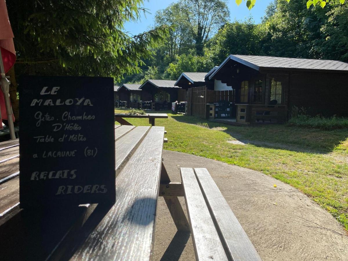 "Le Maloya" Chalets Independants -Chambre Balneo - Relais Motards Lacaune Zewnętrze zdjęcie