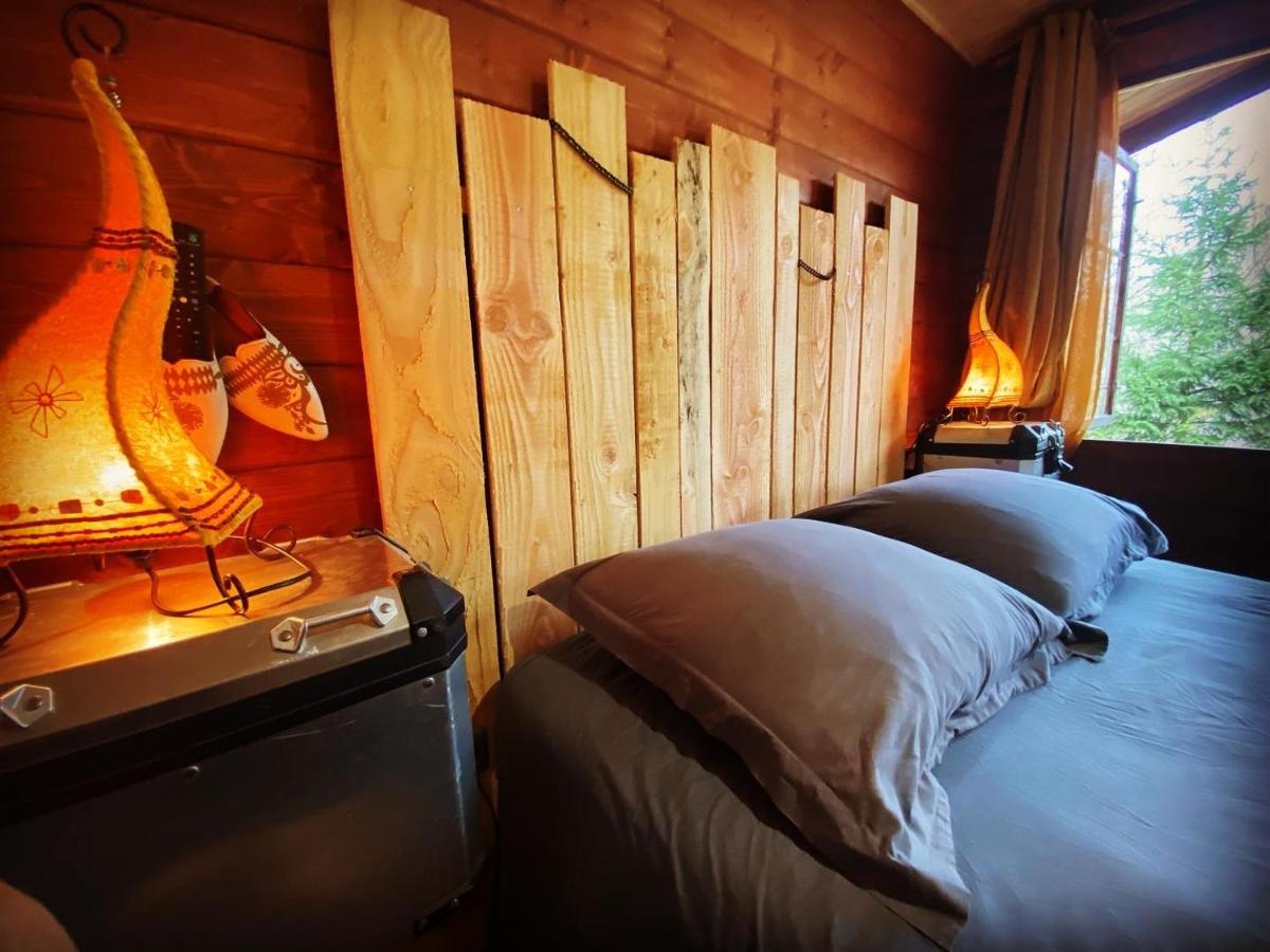 "Le Maloya" Chalets Independants -Chambre Balneo - Relais Motards Lacaune Zewnętrze zdjęcie