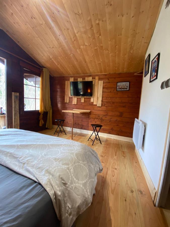 "Le Maloya" Chalets Independants -Chambre Balneo - Relais Motards Lacaune Zewnętrze zdjęcie