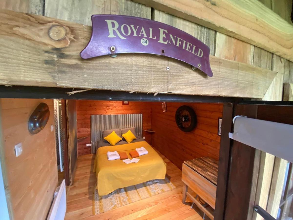 "Le Maloya" Chalets Independants -Chambre Balneo - Relais Motards Lacaune Zewnętrze zdjęcie